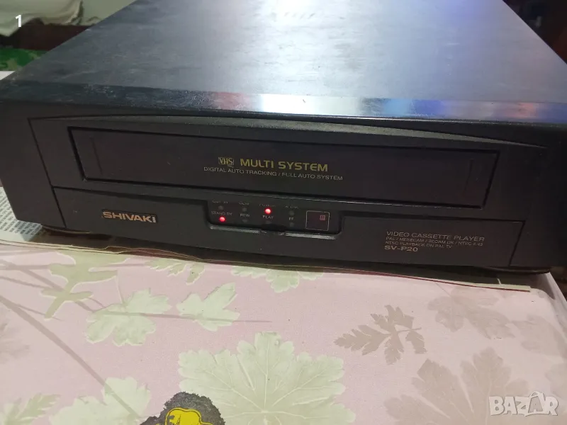 VHS видео Shivaki за части, снимка 1