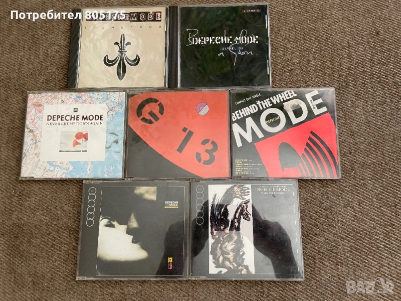 CD сингли Depeche Mode, снимка 1
