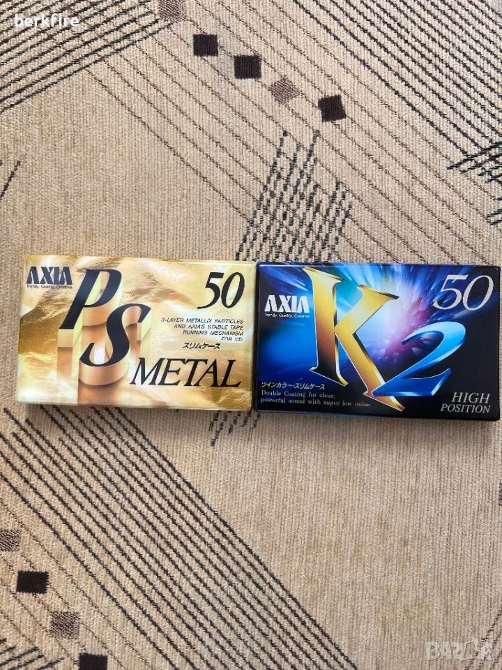 AXIA японски аудиокасети, снимка 1