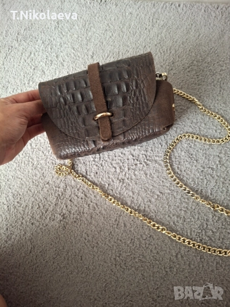 Чанта естествена кожа, снимка 1