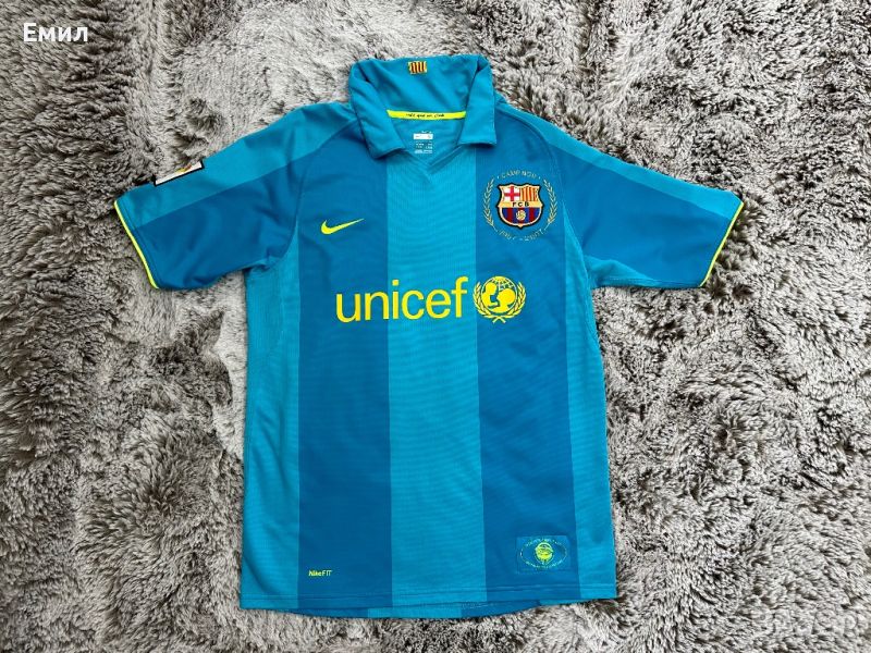 Оригинална тениска Nike x Barcelona x Messi, Размер S-M, снимка 1