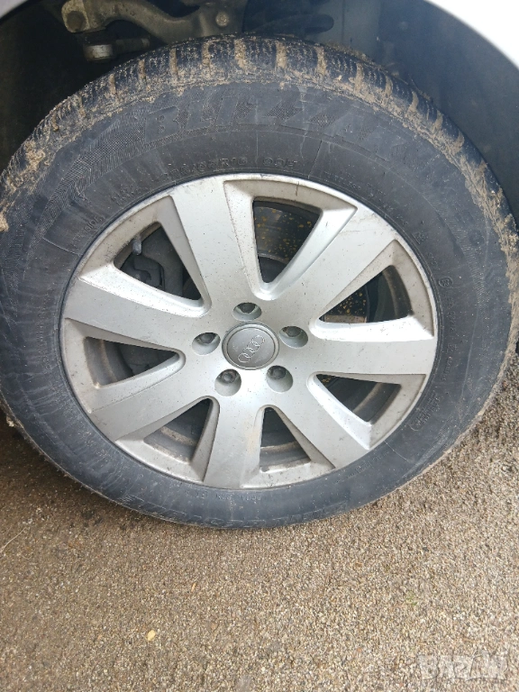5 бр Гуми с джанти 5х112 225.55.16, снимка 1