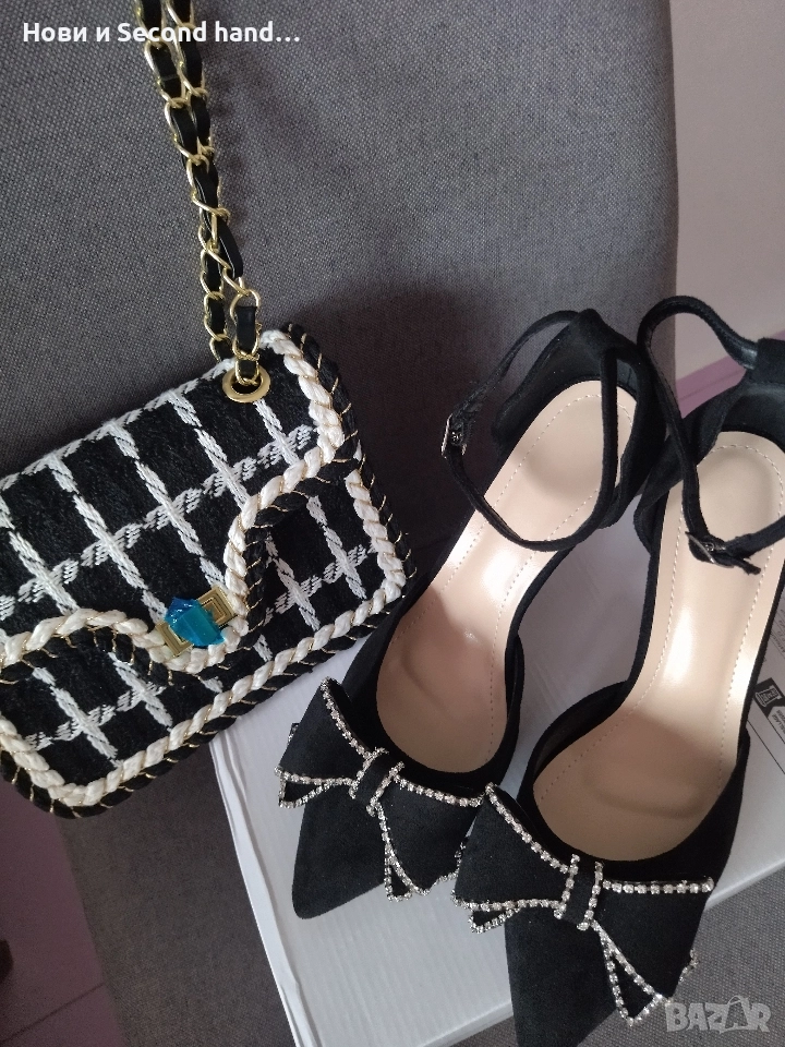 Чисто нови обувки+подарък Чанта, снимка 1