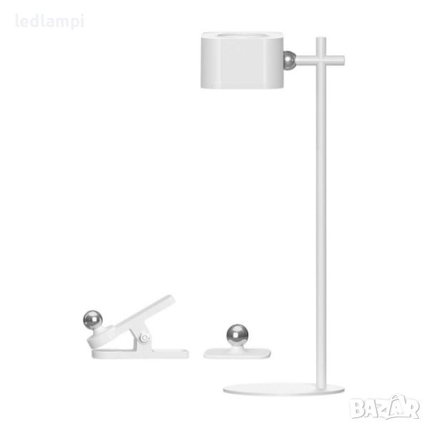 Настолна LED Магнитна Лампа 3W Бяла 3в1, снимка 1