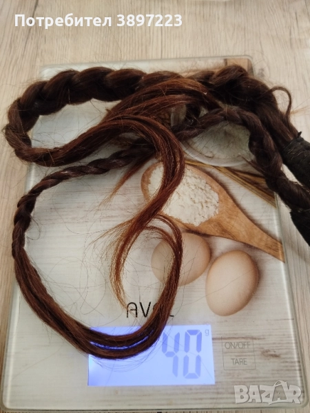 Естествена коса плитки , снимка 1