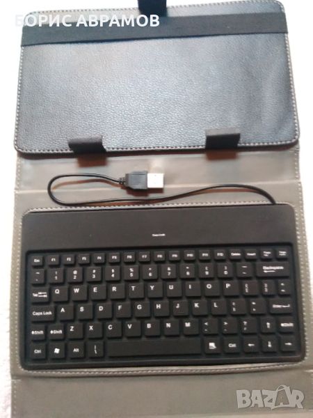 Клавиатура с калъф за смартфон/ таблет, снимка 1