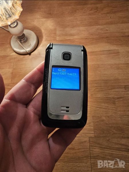 сгъваем телефон мида с копчета nokia 6125, нокиа 6125 - 2006г. - работещ., снимка 1