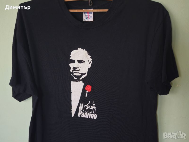 Оригинална тениска на Кръстникът El Padrino Mafia criminal size M, снимка 1