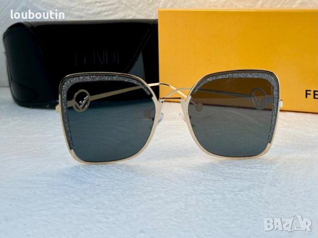 -30 % разпродажба Fendi дамски слънчеви очила квадратни, снимка 7 - Слънчеви и диоптрични очила - 45256022