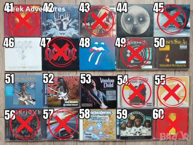 Rock/Punk Metal Music Albums CDs Оригинални Рок Пънк Музикални Дискове, снимка 4 - CD дискове - 46680866