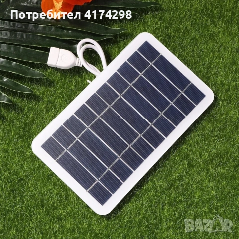 Едро соларен панел USB водоустойчив туристически туризъм на открито Преносима батерия Заряден панел 