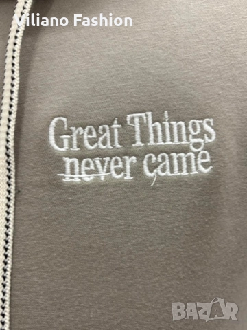 Мъжки суичър Great Things, снимка 8 - Спортни дрехи, екипи - 52255537