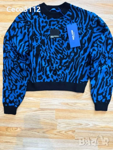 KARL LAGERFELD Нов дамски пуловер, снимка 2 - Блузи с дълъг ръкав и пуловери - 53081883