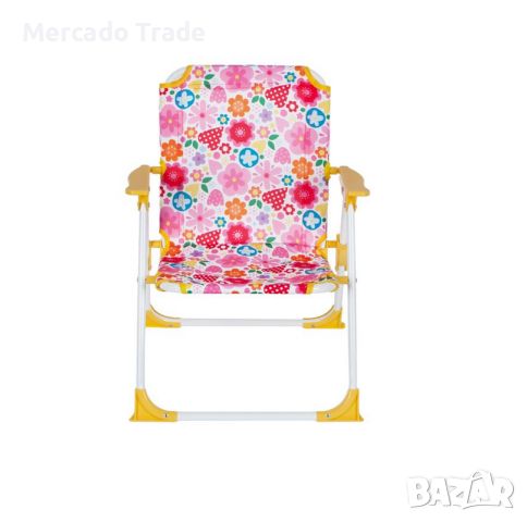 Детски стол Mercado Trade, Сгъваем, Метал, Розов, снимка 2 - Столчета за хранене - 45733697