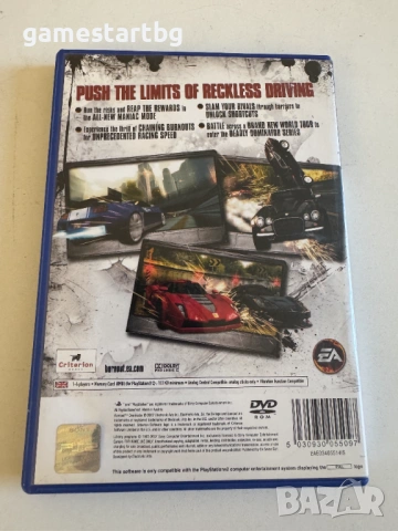 Burnout Dominator за PS2, снимка 2 - Игри за PlayStation - 53700243