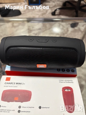 JBL CHARGE MINI 3+, снимка 2 - Bluetooth тонколони - 53575638