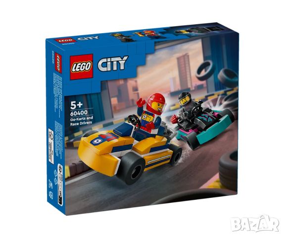 LEGO® City Great Vehicles 60400 - Бъгита и състезатели, снимка 1 - Конструктори - 45614332
