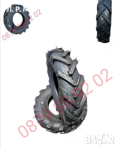 Гуми за мотофреза,Рамеркета и др!!4×8/,4×10/5×10/5×12/6×12/6×14, снимка 2 - Гуми и джанти - 50983590