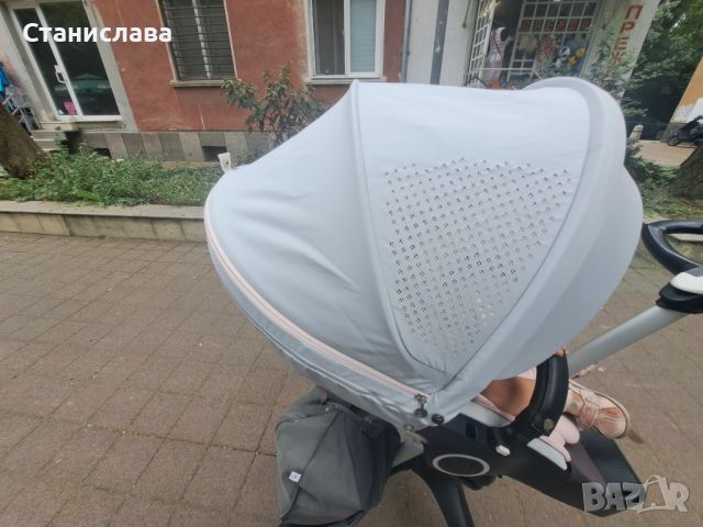 Бебешка количка Stokke V6, снимка 9 - Детски колички - 46259694