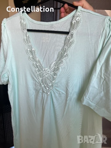 НОВА дамска нощница с бродерия