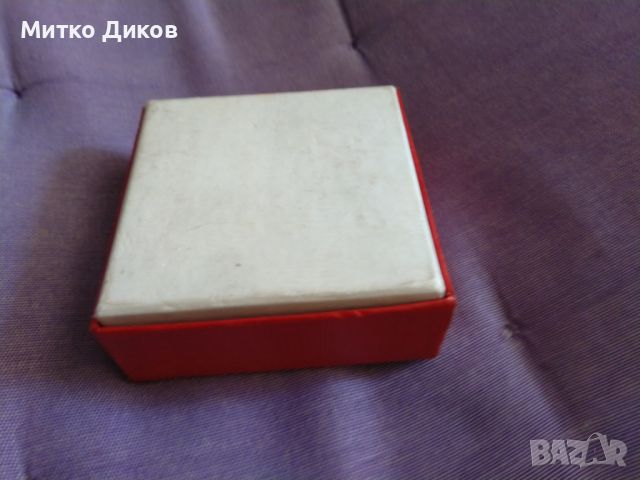 NOS coasters 75х75мм винтидж 4 броя в кутия нови подложки маркови порцелан и картон, снимка 11 - Други - 46811037