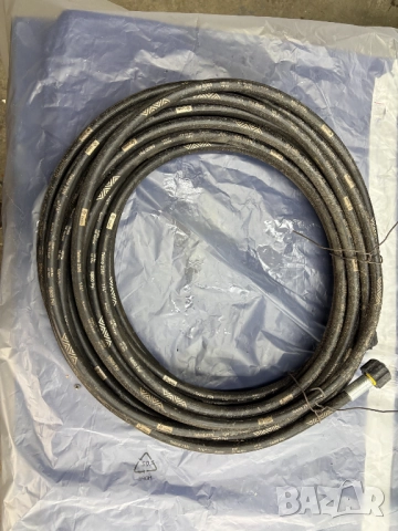 Нов маркуч 15 метра водоструйка пароструйка 400 Bar М22х1.5 14 2SN Karcher Керхер