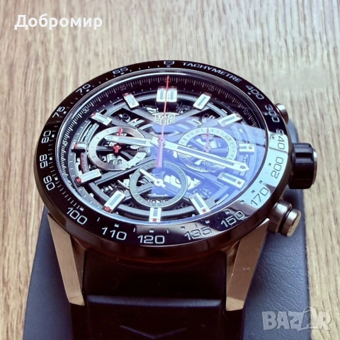 Tag Heuer Carrera Calibre 02, снимка 2 - Мъжки - 54147499