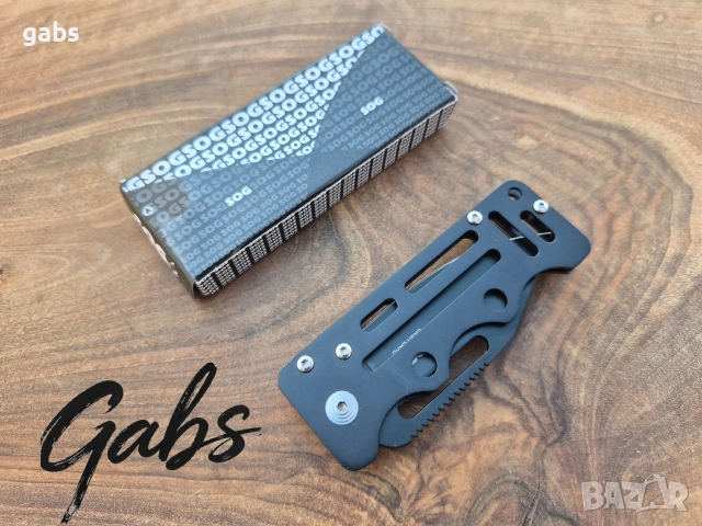 Сгъваем нож SOG Cash Card щипка за пари и карти EZ-4, снимка 4 - Ножове - 54257678