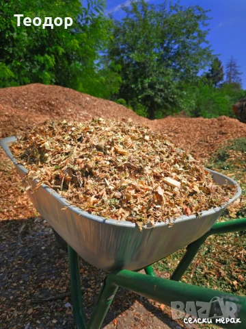 Дървесен чипс и естествена тор – на тон, снимка 1