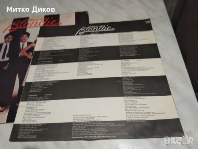  Блонди Blondie Parallel lines голяма плоча, снимка 8 - Грамофонни плочи - 49962068