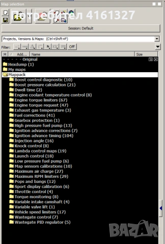 Winols mappack-ове за stage 1, stage 2