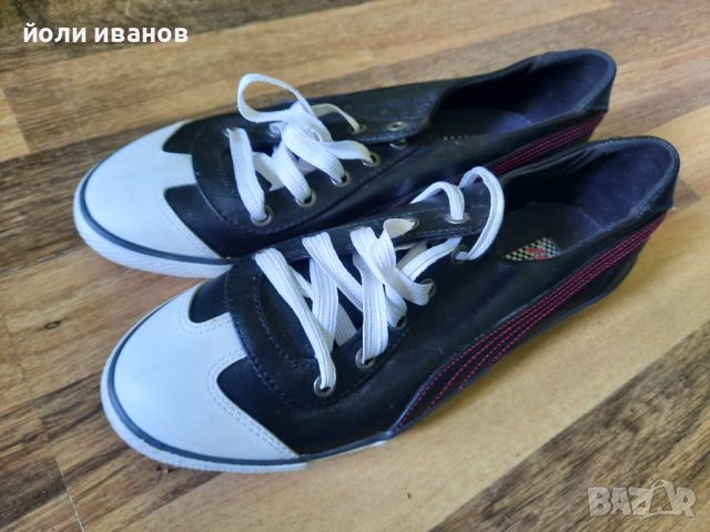 PUMA--дамски кожени нови маратонки 41 номер, снимка 2 - Маратонки - 46008381