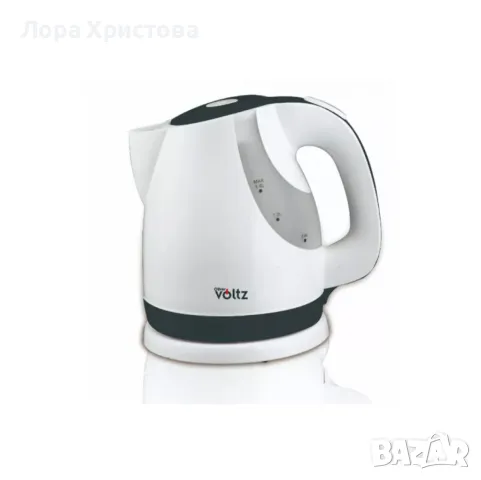 Електрическа кана Voltz 2200W, 1.6л., Бял/черен, Бял/червен, Черна, снимка 1 - Други - 48451621