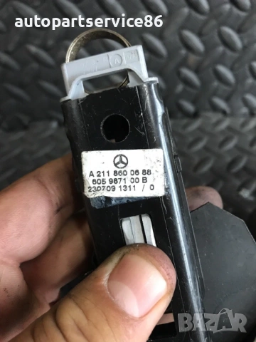 Преден ляв колан за безопасност за Mercedes W211 (605987100B) A2118600688, снимка 3 - Части - 54122743