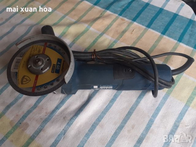 Ъглошлайф BOSCH GWS 7-115E,720w, снимка 4 - Други инструменти - 46187868