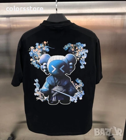 Мъжка Черна тениска Off White/IM135x, снимка 2 - Тениски - 51400321