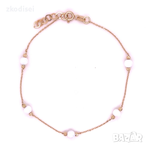 Златна дамска гривна 1,23гр. 20,0см. 14кр. проба:585 модел:34382-3