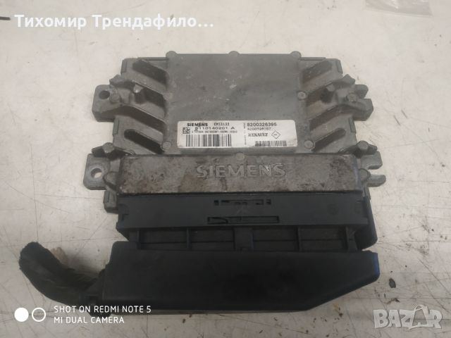 ECU компютър RENAULT CLIO 1.2 EMS3132 S110140201A, S110140201 A, 8200326395, 8200326387, снимка 2 - Части - 46523680