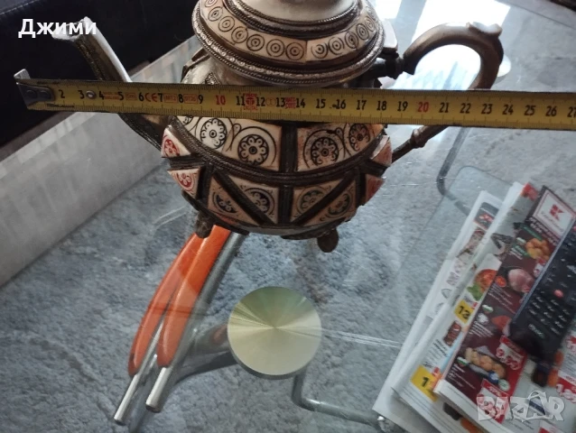 много стар чайник, снимка 15 - Антикварни и старинни предмети - 50504993
