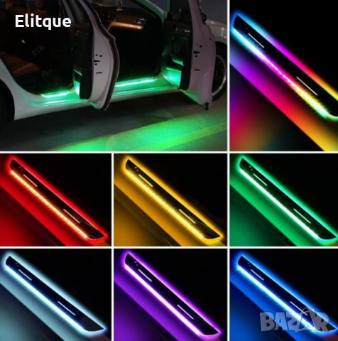 Ленти протектор за праг LED - VIP- (WELCOME)  - 2бр., снимка 6 - Други стоки за дома - 52657486