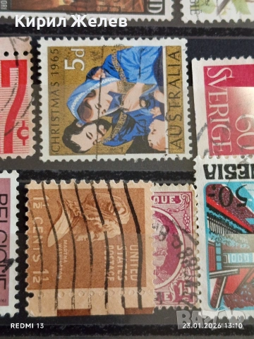 Стари пощенски марки от цял свят смесени БЕЛГИЯ,НОВА ЗЕЛАНДИЯ, ШВЕЦИЯ за КОЛЕКЦИЯ 51609, снимка 7 - Филателия - 53199324