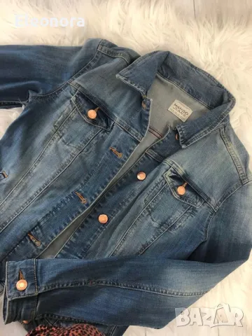 Комплект дънки и дънково яке Mango/Веrshka, снимка 4 - Дънки - 50277655