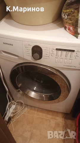 Продавам работеща пералня САМСУНГ с еко бабъл., снимка 4 - Перални - 52850573