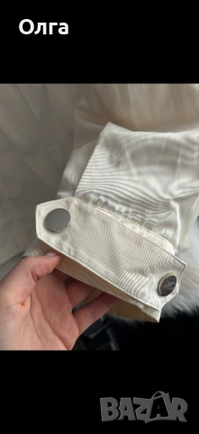 козина от сребърна лисица и писетс, снимка 4 - Чанти - 53653965