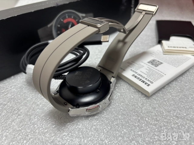 КАТО НОВ! Смарт часовник Samsung Galaxy Watch5 Pro 45mm Gray Titanium,1.4", снимка 14 - Смарт часовници - 52390849