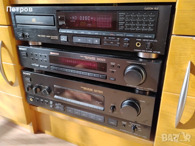 SONY тунер, CD, усилвател, снимка 7 - Ресийвъри, усилватели, смесителни пултове - 53636745