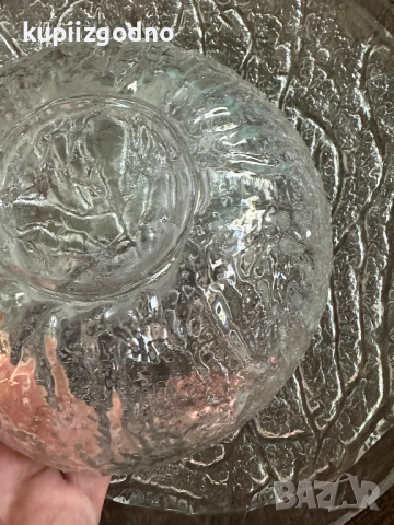 Старинни кристални купи различни форми и размери , снимка 7 - Антикварни и старинни предмети - 51660919
