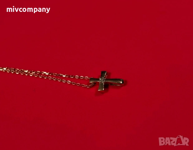 Златен синджир 0.94гр. 41см., снимка 7 - Колиета, медальони, синджири - 54009382