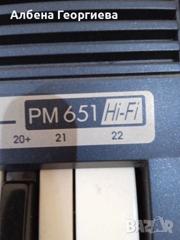 Синтезатор PROFI PM 651 HI- FI , снимка 6 - Синтезатори - 45870322