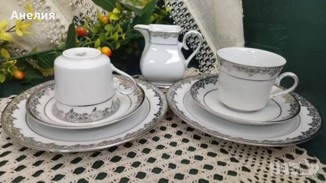 Winterling Bavaria сребърна дантела , снимка 17 - Чинии - 51851746